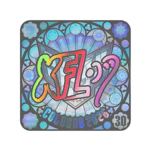 Sticker | xfl0ud (Holo, Ranked) | Cologne 2026