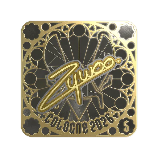 Sticker | ZywOo (Gold, Ranked) | Cologne 2026