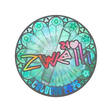 Sticker | zweih (Holo) | Cologne 2026