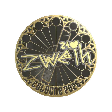 Sticker | zweih (Gold) | Cologne 2026