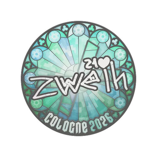 Наклейка | zweih | Кёльн-2026