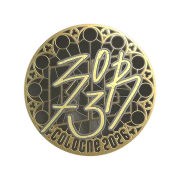 Sticker | zorte (Gold) | Cologne 2026
