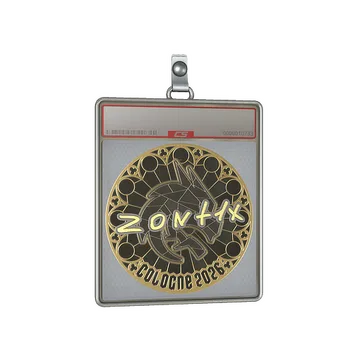 Sticker Slab | zont1x (Gold) | Cologne 2026