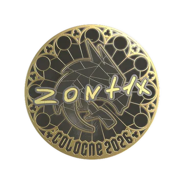 Sticker | zont1x (Gold) | Cologne 2026