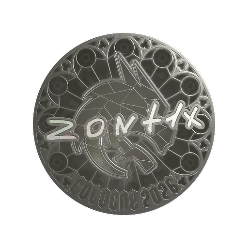 Sticker | zont1x (Foil) | Cologne 2026