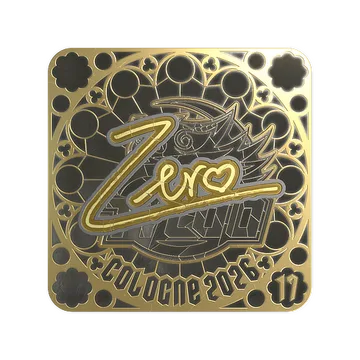 Sticker | Zero (Gold, Ranked) | Cologne 2026