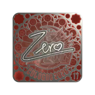 Sticker | Zero (Foil, Ranked) | Cologne 2026