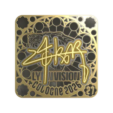 Sticker | z4KR (Gold, Ranked) | Cologne 2026
