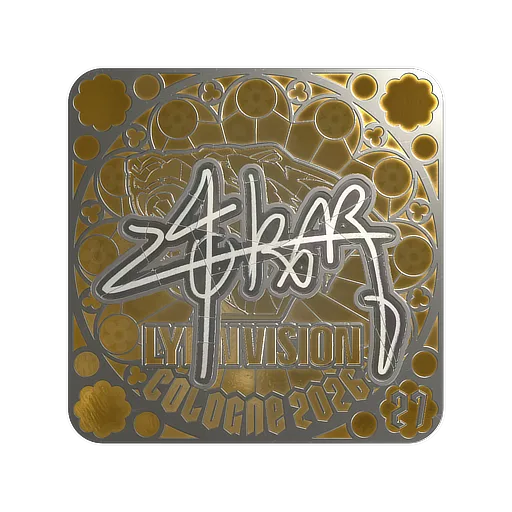 Sticker | z4KR (Foil, Ranked) | Cologne 2026