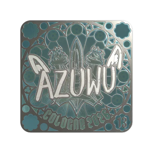 Sticker | AZUWU (Foil, Ranked) | Cologne 2026