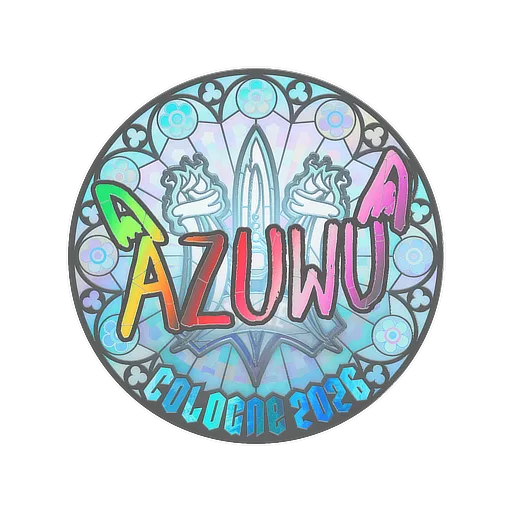 Sticker | AZUWU (Holo) | Cologne 2026