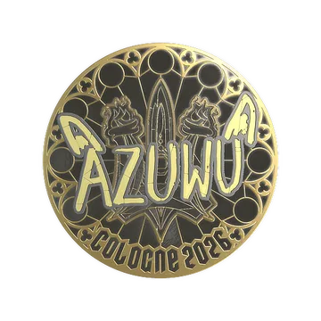 Sticker | AZUWU (Gold) | Cologne 2026