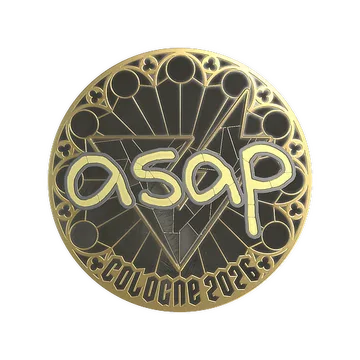 Sticker | asap (Gold) | Cologne 2026
