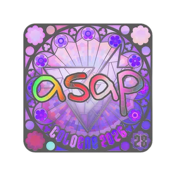 Sticker | asap (Holo, Ranked) | Cologne 2026