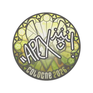 Sticker | apEX | Cologne 2026