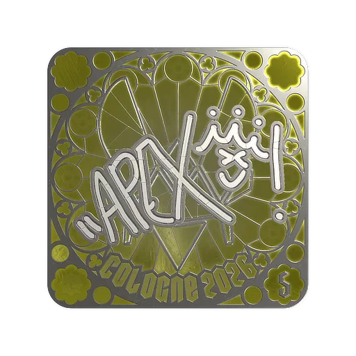 Sticker | apEX (Foil, Ranked) | Cologne 2026
