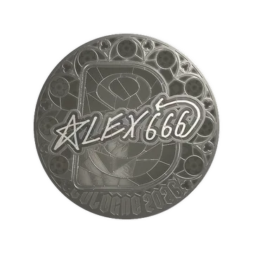 Sticker | alex666 (Foil) | Cologne 2026