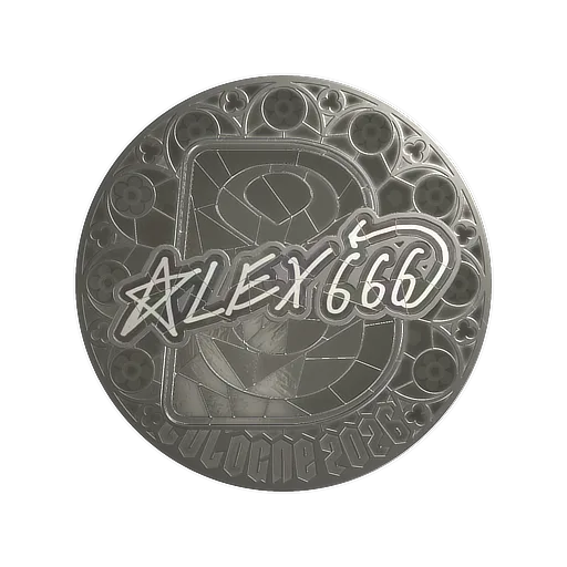 Sticker | alex666 (Foil) | Cologne 2026
