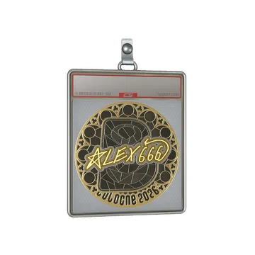 Sticker Slab | alex666 (Gold) | Cologne 2026