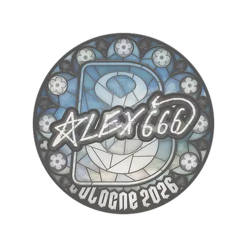 Sticker | alex666 | Cologne 2026