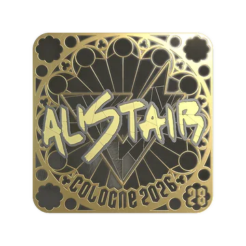 Sticker | aliStair (Gold, Ranked) | Cologne 2026