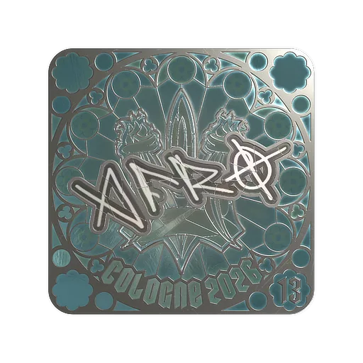 Sticker | afro (Foil, Ranked) | Cologne 2026