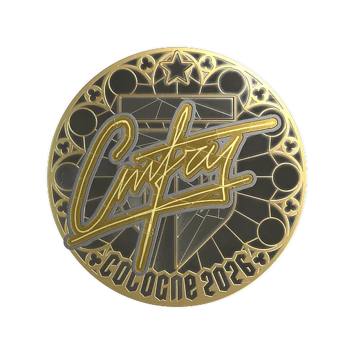 Sticker | cmtry (Gold) | Cologne 2026