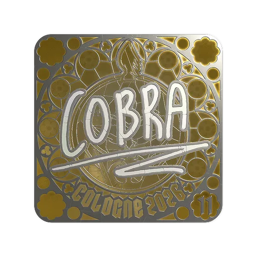 Sticker | cobra (Foil, Ranked) | Cologne 2026