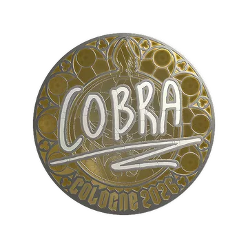 Наклейка | cobra (металлическая) | Кёльн-2026