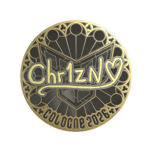 Sticker | Chr1zN (Gold) | Cologne 2026
