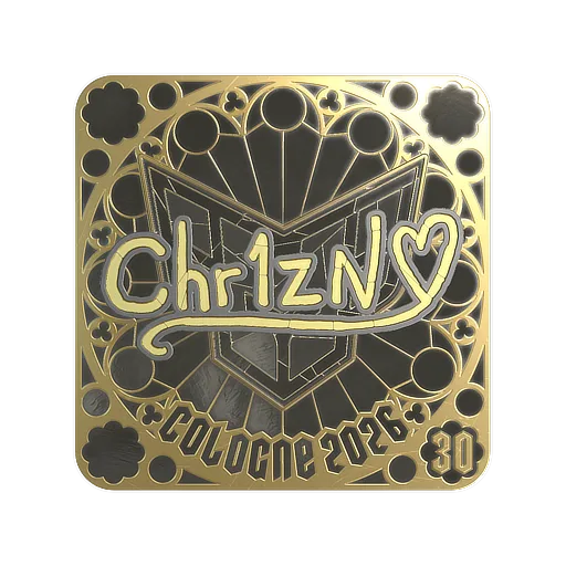 Sticker | Chr1zN (Gold, Ranked) | Cologne 2026
