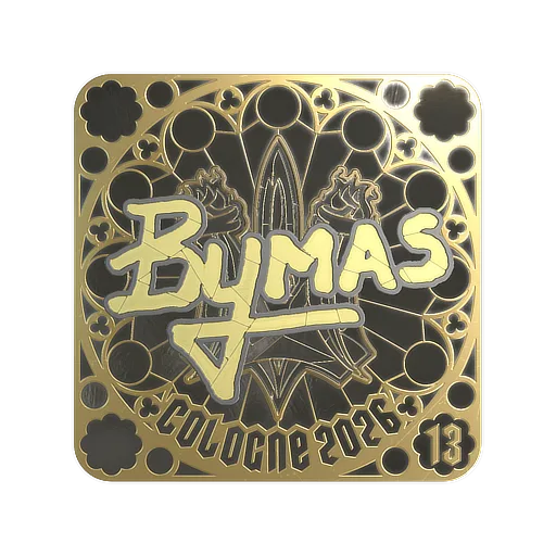 Sticker | Bymas (Gold, Ranked) | Cologne 2026