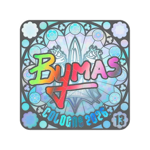 Sticker | Bymas (Holo, Ranked) | Cologne 2026