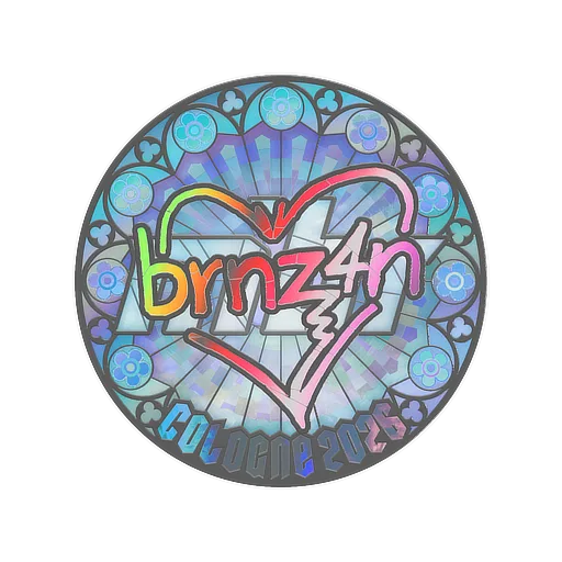 Sticker | brnz4n (Holo) | Cologne 2026