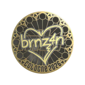Sticker | brnz4n (Gold) | Cologne 2026