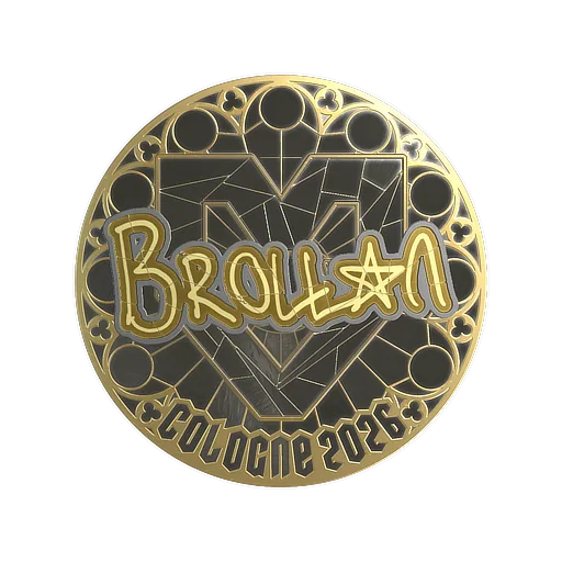 Sticker | Brollan (Gold) | Cologne 2026