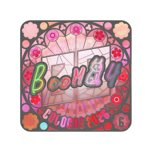 Наклейка | Boombl4 (голографическая, итоговая) | Кёльн-2026