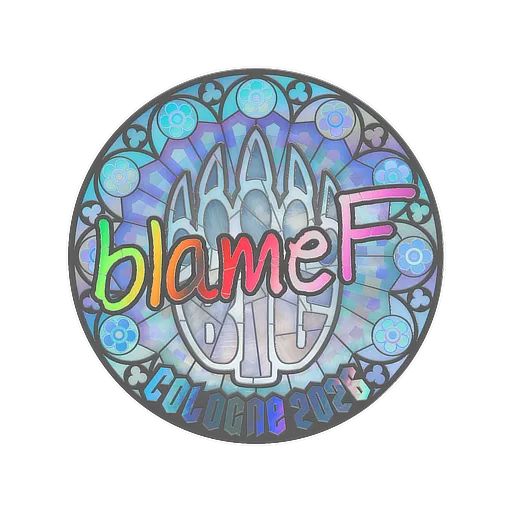 Sticker | blameF (Holo) | Cologne 2026