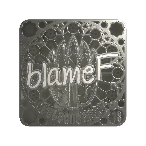 Sticker | blameF (Foil, Ranked) | Cologne 2026