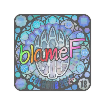 Sticker | blameF (Holo, Ranked) | Cologne 2026