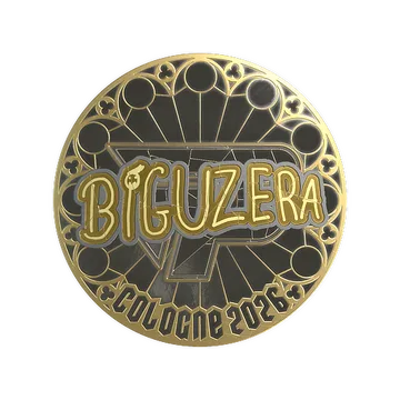 Sticker | biguzera (Gold) | Cologne 2026