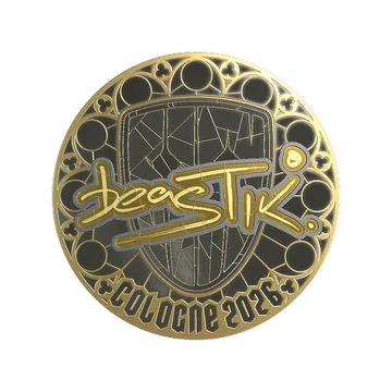 Sticker | beastik (Gold) | Cologne 2026