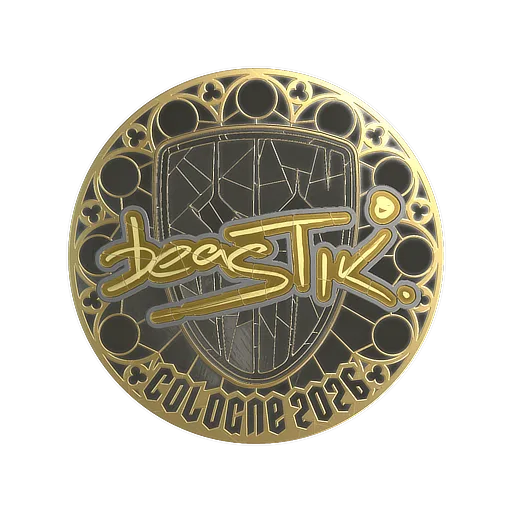 Sticker | beastik (Gold) | Cologne 2026