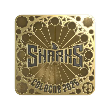 Sticker | Sharks Esports (Gold, Ranked) | Cologne 2026