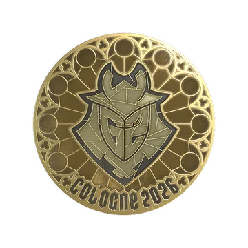 Sticker | G2 esports (Gold) | Cologne 2026
