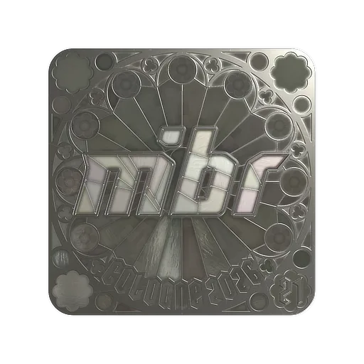 Наклейка | MIBR (металлическая, итоговая) | Кёльн-2026