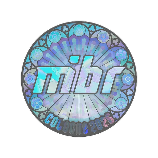 Наклейка | MIBR (голографическая) | Кёльн-2026