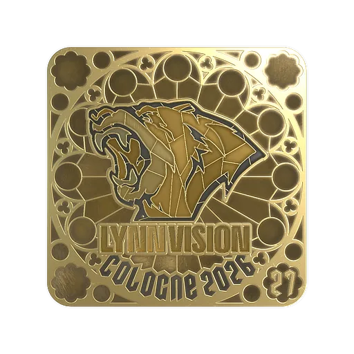 Наклейка | Lynn Vision (золотая, итоговая) | Кёльн-2026