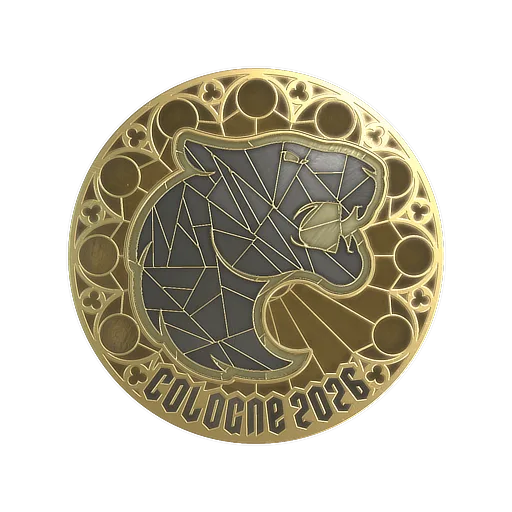 Sticker | FURIA (Gold) | Cologne 2026
