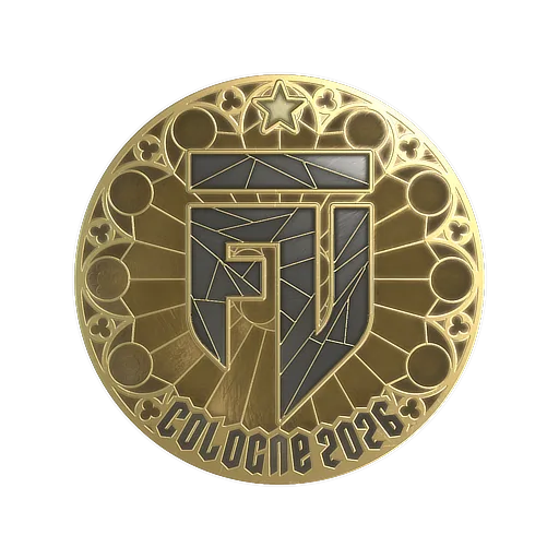 Наклейка | FUT (золотая) | Кёльн-2026